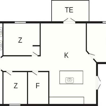8 Person Holiday Home In Hals-By Traum